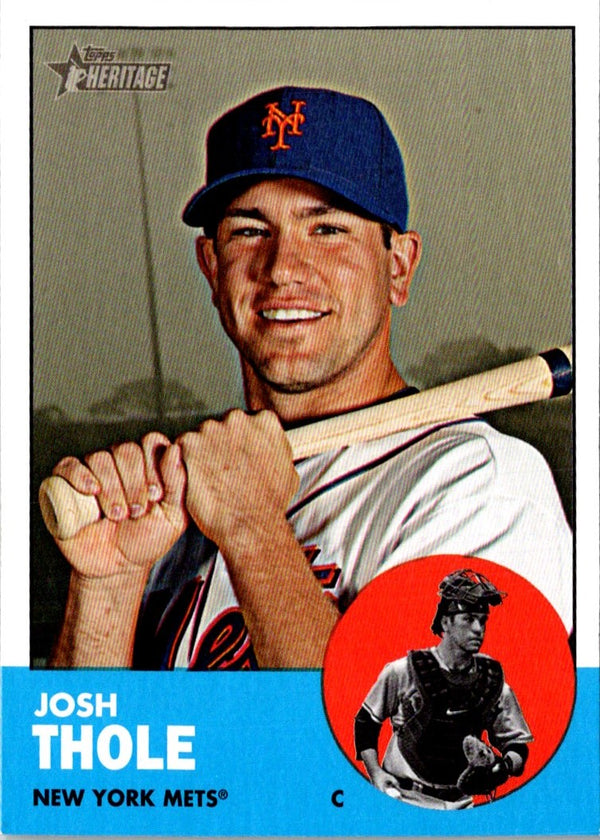 2012 Topps Heritage Josh Thole #27