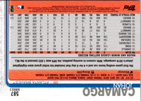 2019 Topps Johan Camargo #587