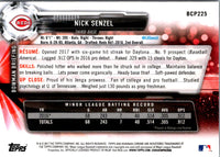 2017 Bowman Chrome Prospects Nick Senzel #BCP225