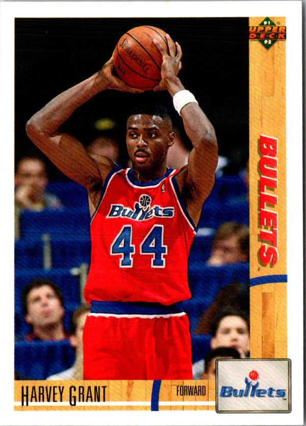 1991 Upper Deck Harvey Grant #342