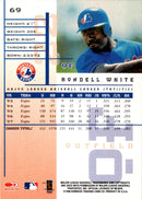 1998 Leaf Rookies & Stars True Blue Rondell White