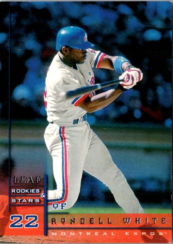 1998 Leaf Rookies & Stars True Blue Rondell White #69