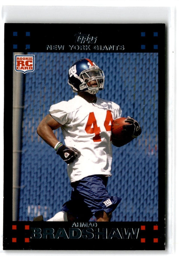 2007 Topps Ahmad Bradshaw #315 Rookie