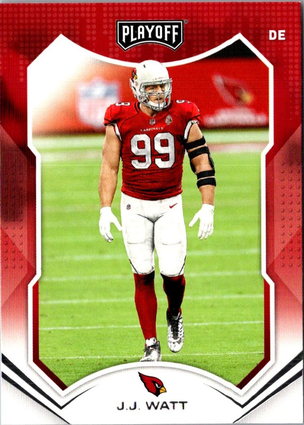 2021 Panini Playoff Red Zone J.J. Watt #179