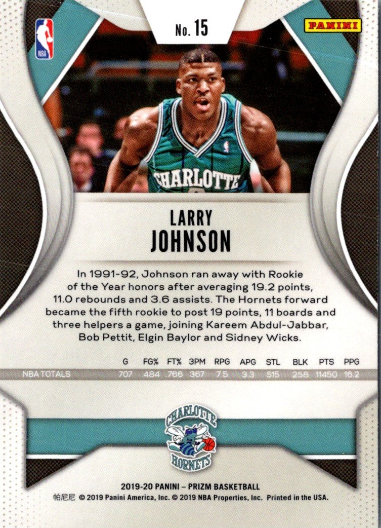 2019 Panini Prizm Larry Johnson