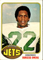 1976 Topps Burgess Owens #378