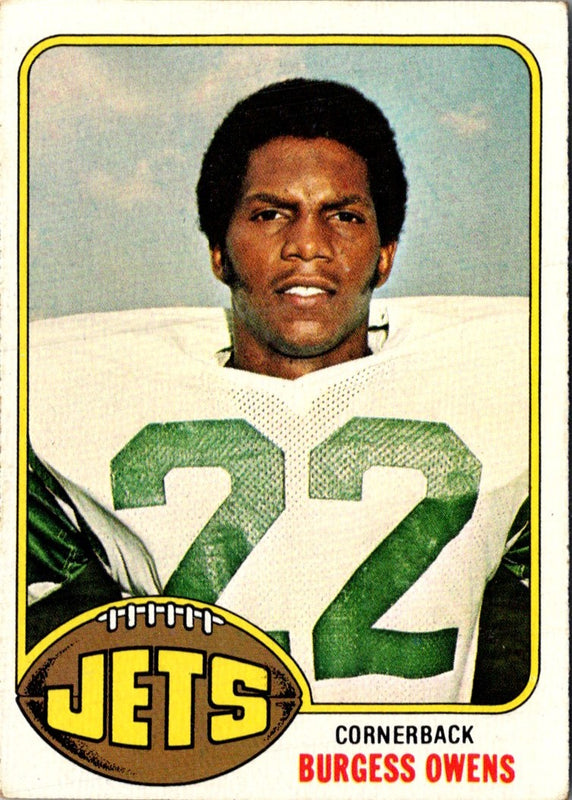 1976 Topps Burgess Owens #378