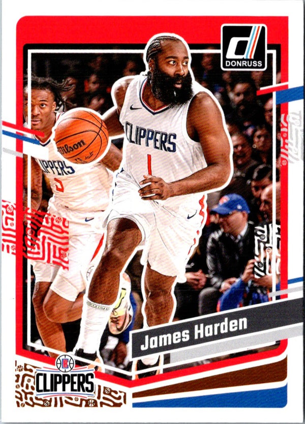 2023 Donruss Red James Harden #63