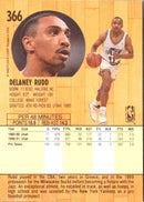 1991 Fleer Delaney Rudd