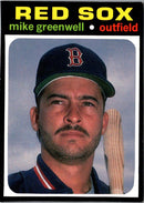 1991 SCD Baseball Card Price Guide Monthly Pocket Guides Mike Greenwell