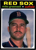 1991 SCD Baseball Card Price Guide Monthly Pocket Guides Mike Greenwell #52