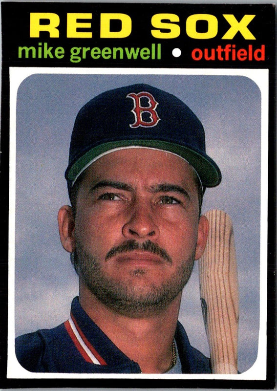1991 SCD Baseball Card Price Guide Monthly Pocket Guides Mike Greenwell #52