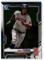 2021 Bowman Chrome Prospects Atomic Refractor Nick Yorke #BCP-114