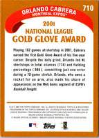 2002 Topps Orlando Cabrera #710