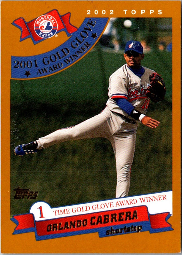 2002 Topps Orlando Cabrera #710