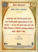 2021 Topps Gary Sanchez #20