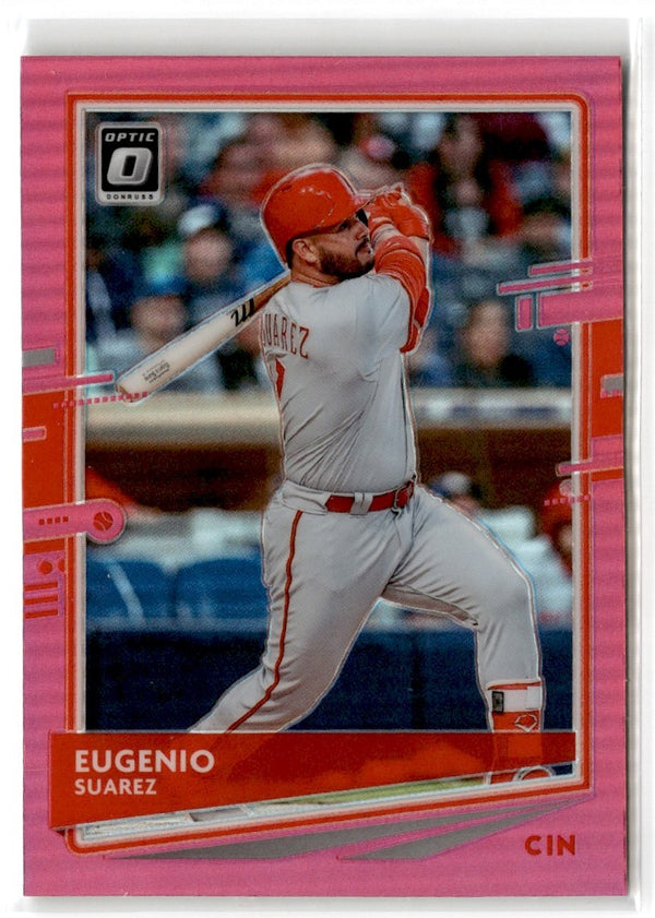 2020 Donruss Optic Pink Eugenio Suarez #139