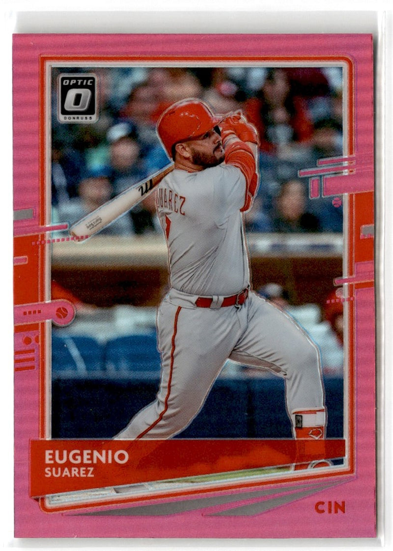 2020 Donruss Optic Pink Eugenio Suarez