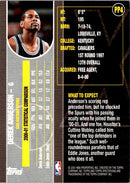 2001 Topps Xpectations Pre-Production Derek Anderson