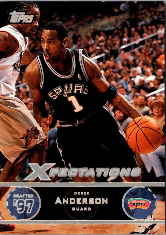 2001 Topps Xpectations Pre-Production Derek Anderson #PP4