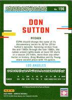 2023 Donruss Holo Blue Don Sutton #156