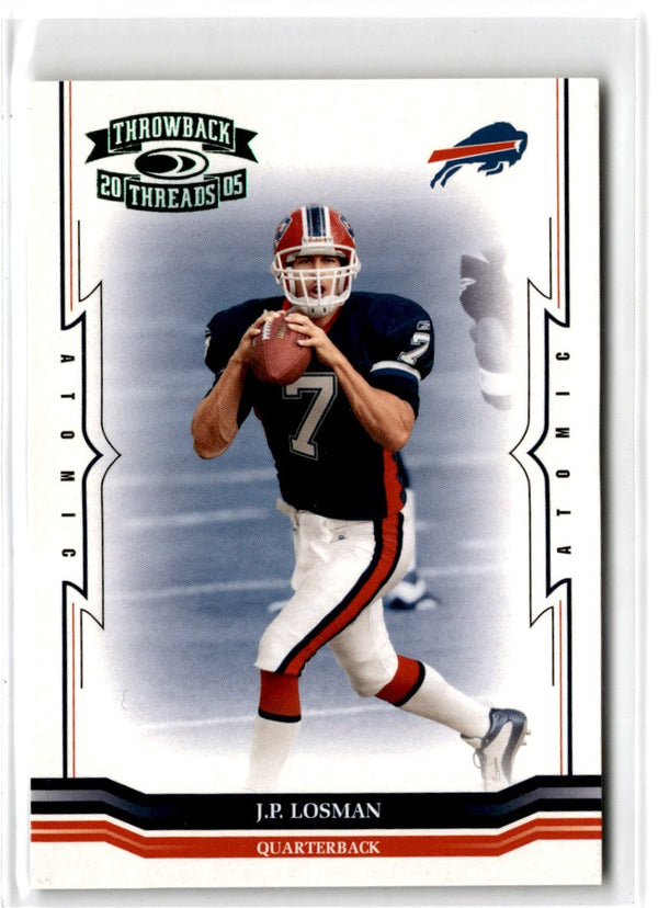 2005 Donruss Throwback Threads Green J.P. Losman #14 071/175