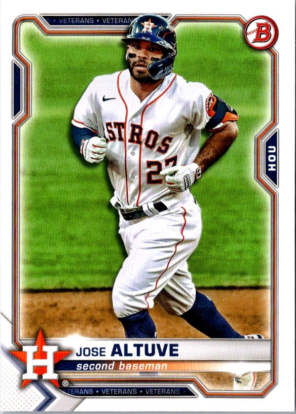 2021 Bowman Jose Altuve #84