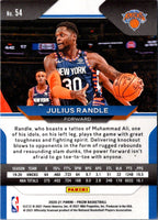 2021 Panini Revolution Julius Randle #30