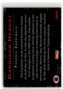 1993 Pro Set Power Draft Picks Gold Garrison Hearst