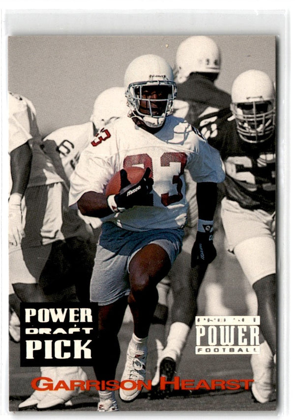 1993 Pro Set Power Draft Picks Gold Garrison Hearst #PDP22