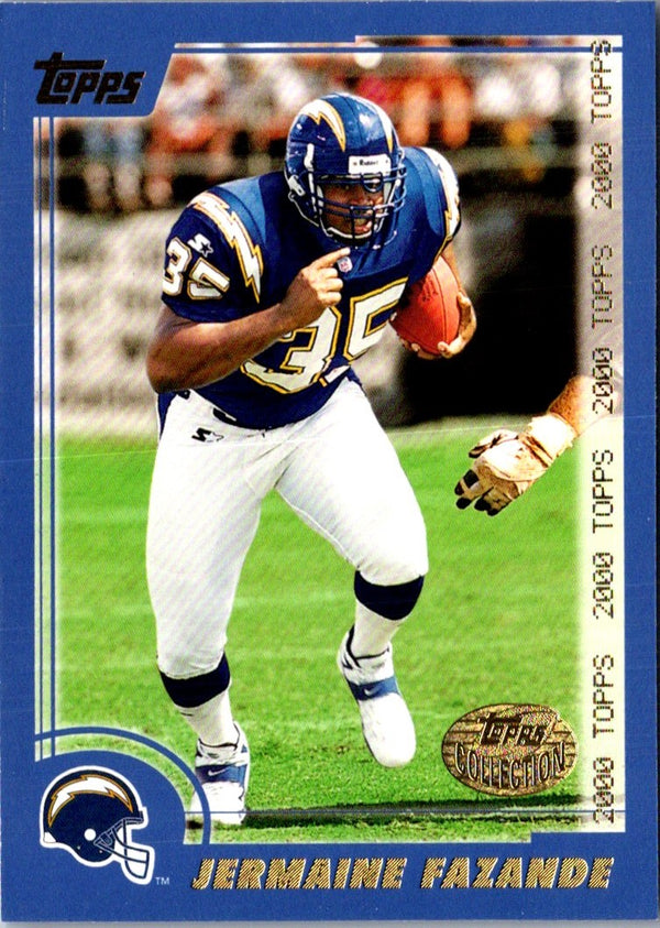 2000 Topps Collection Jermaine Fazande #61