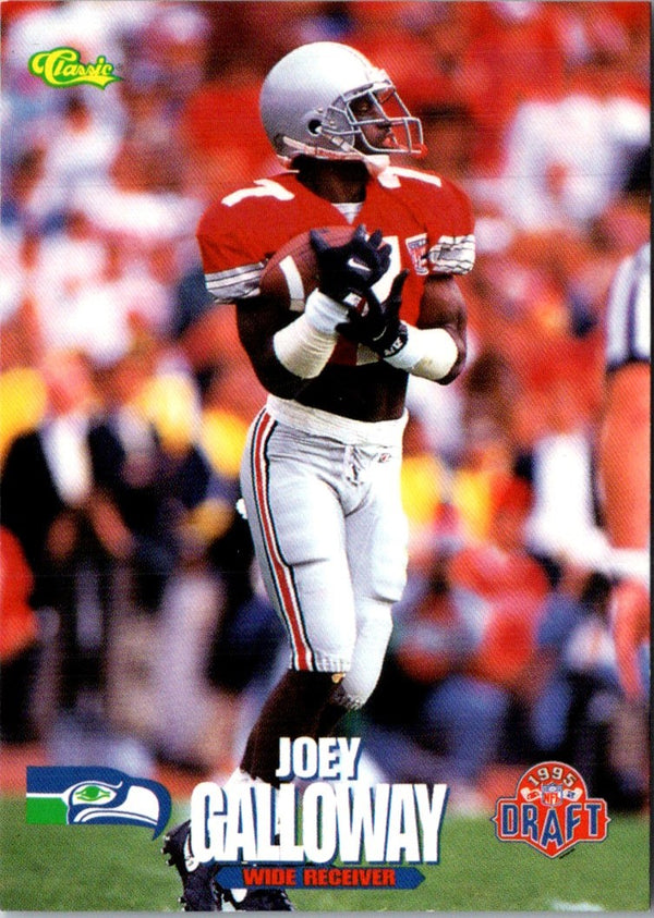 1995 Classic NFL Rookies Joey Galloway #8