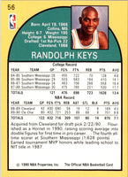 1990 Hoops Randolph Keys #56