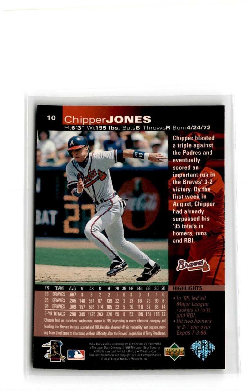 1997 Upper Deck Chipper Jones