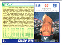 1991 Score David Justice #55