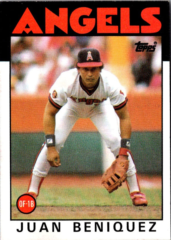 1986 Topps Juan Beniquez #325