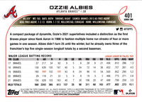 2022 Topps Ozzie Albies #401