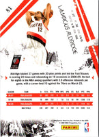 2009 Panini Rookies & Stars Longevity LaMarcus Aldridge #81