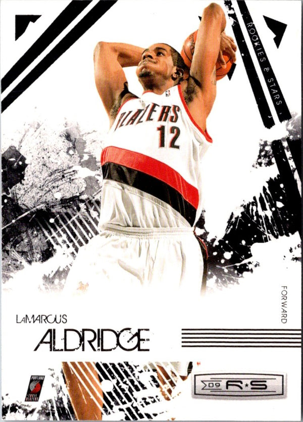 2009 Panini Rookies & Stars Longevity LaMarcus Aldridge #81