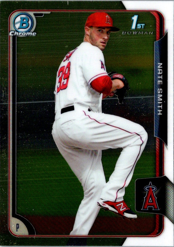 2015 Bowman Chrome Prospects Nate Smith #BCP90