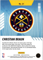 2022 Donruss Great X-Pectations Christian Braun #21