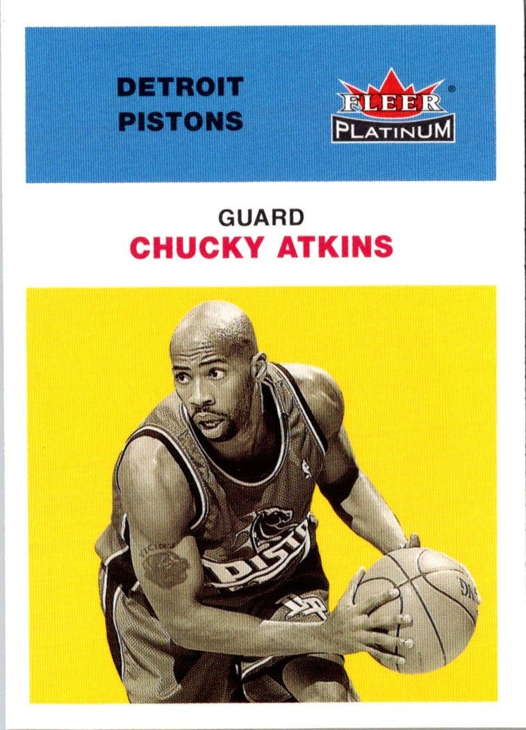 2001 Fleer Platinum Chucky Atkins