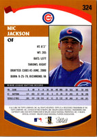 2002 Topps Limited Nic Jackson #324