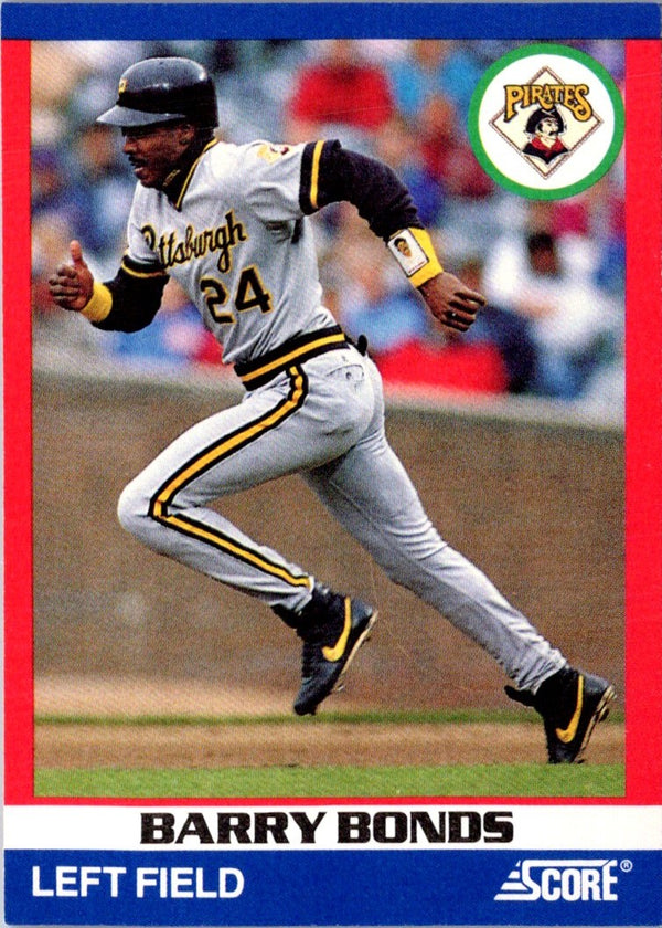 1991 Score 100 Superstars Barry Bonds #26