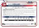 2021 Bowman Alex Kirilloff