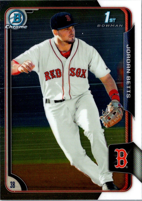 2015 Bowman Chrome Prospects Jordan Betts #BCP64