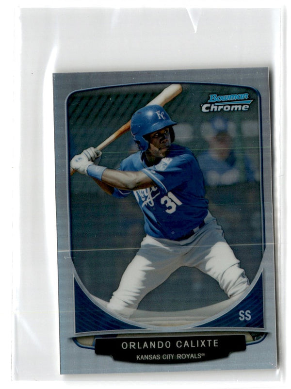 2013 Bowman Chrome Mini Orlando Calixte #BPA-OC