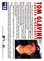 1993 Fleer Tom Glavine Career Highlights Tom Glavine #13