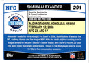 2006 Topps Shaun Alexander