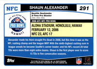 2006 Topps Shaun Alexander #291